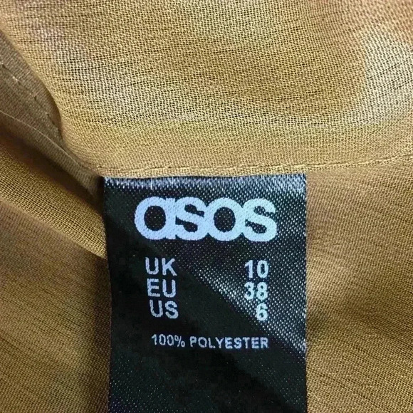 Asos Chiffon Cover Up Kimono Duster Beach Swim 6 - Picture 8 of 8